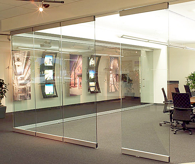 glass movable walls
